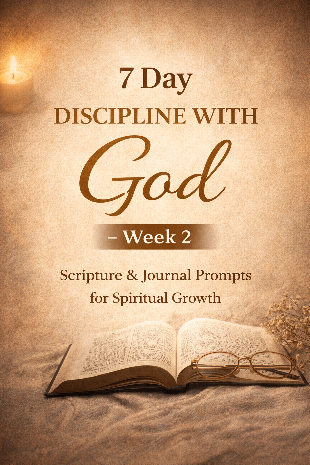 14 Day Discipline With God | Christian Devotional Bundle (Weeks 1 & 2)